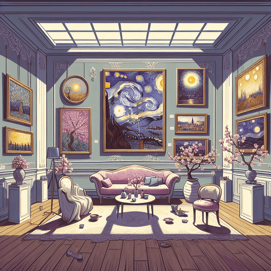 Tableaux de Vincent van Gogh recommandés pour votre salon