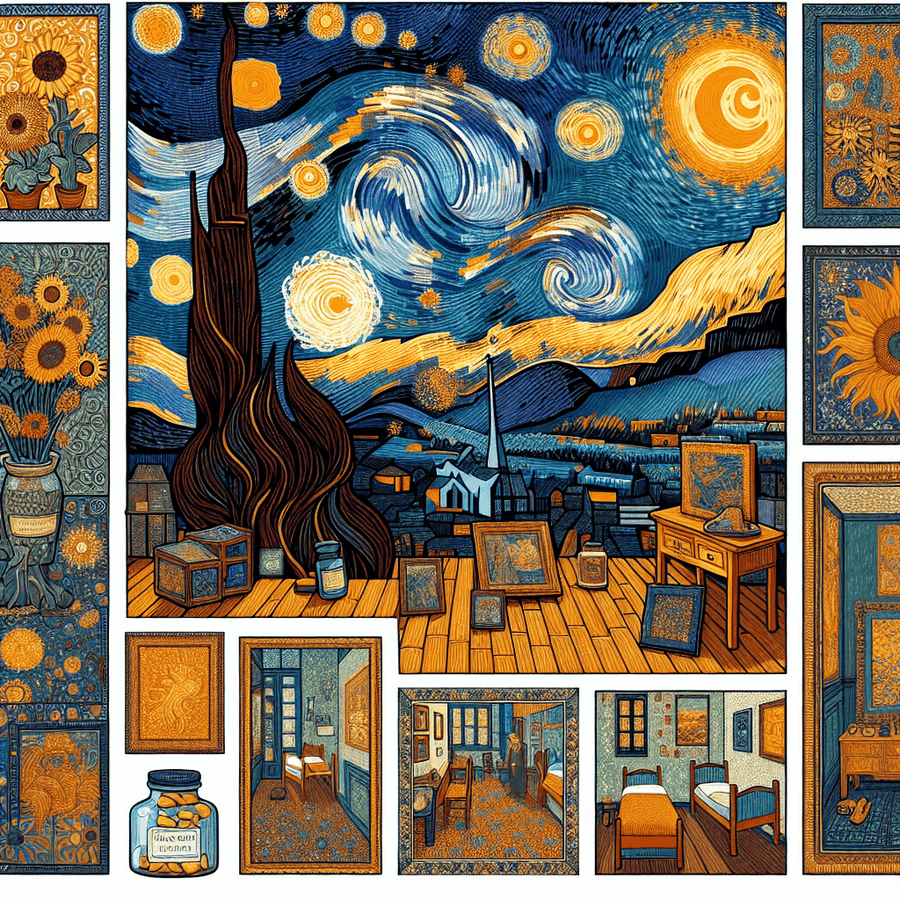 Les 5 tableaux les plus célèbres de Vincent van Gogh