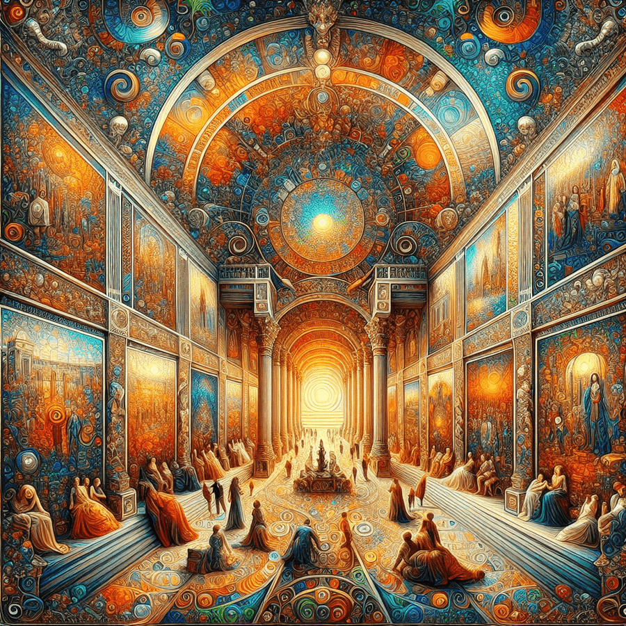 Peintures apparemment simples mais d'une grande valeur artistique