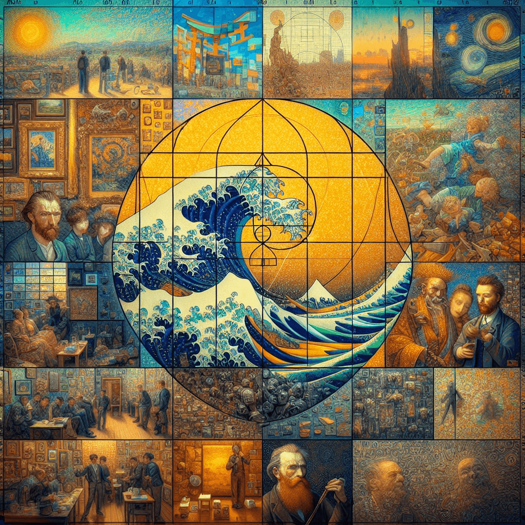 Comment le nombre d'or est-il utilisé dans les peintures célèbres ?