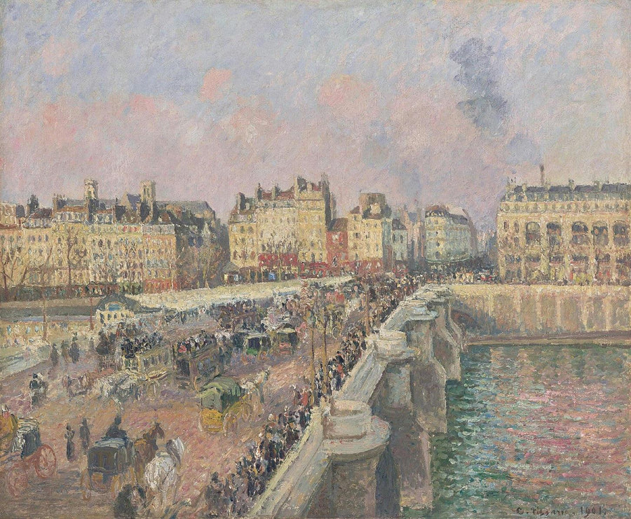 Le Pont Neuf, après-midi | MonOeuvred'art.com 90x120cm