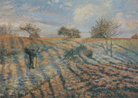 gelee-blanche-ancienne-route-d-ennery-pontoise-1873 | MonOeuvred'art.com | 90x120cm