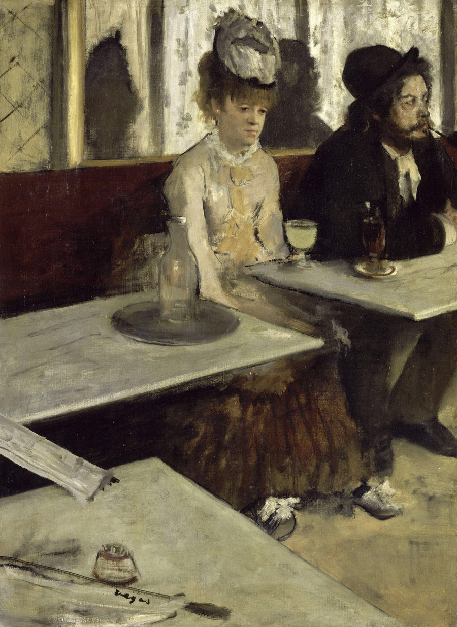 L'Absinthe (1876) | MonOeuvred'art.com 90x120cm