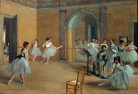 Foyer de danse à l'Opéra de la rue Le Peletier | MonOeuvred'art.com 90x120cm