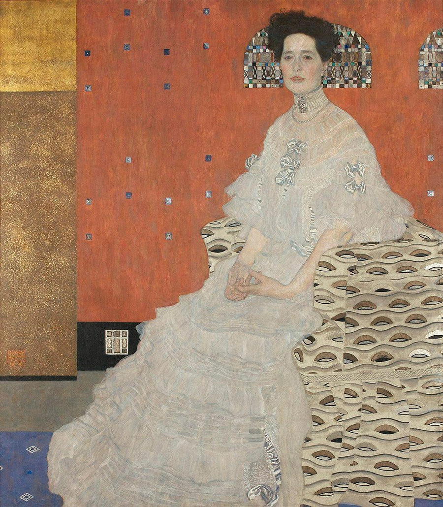 Portrait de Fritza Riedler (1906) | MonOeuvred'art.com 90x120cm
