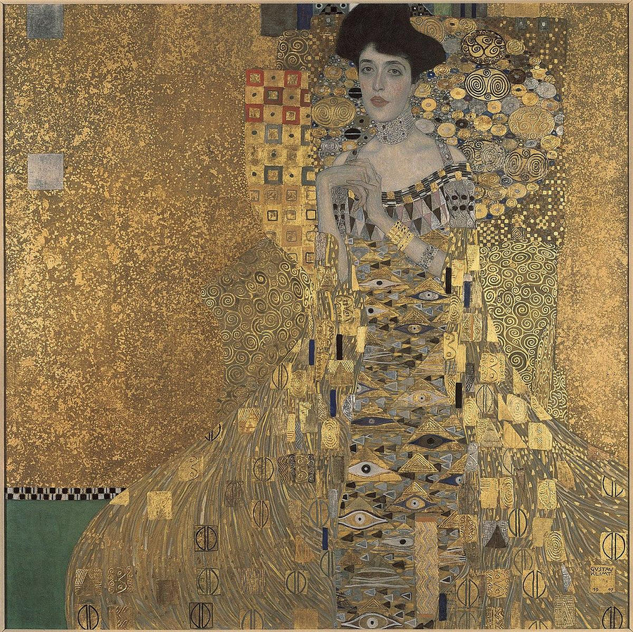Portrait d'Adele Bloch-Bauer I (1907) | MonOeuvred'art.com 90x120cm