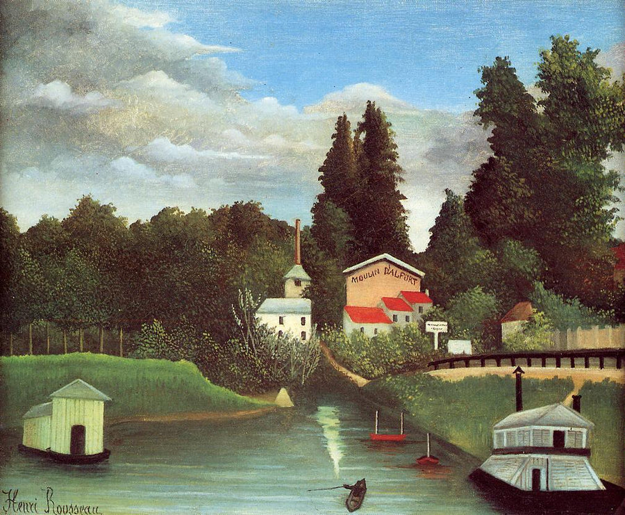 Le Moulin d'Alfort (1905) | MonOeuvred'art.com 90x120cm
