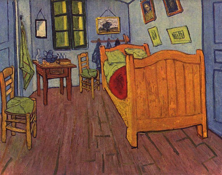 La Chambre de Van Gogh à Arles (1888) | MonOeuvred'art.com 90x120cm