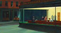 Nighthawks (1942) | MonOeuvred'art.com 90x120cm