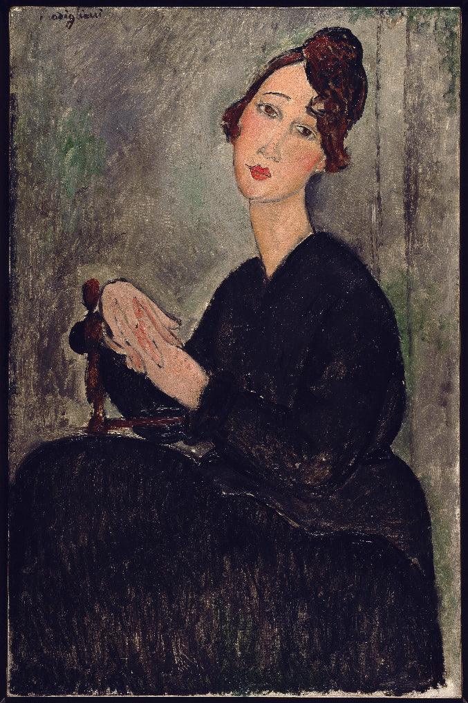 Portrait de Dédie (1918) | MonOeuvred'art.com 90x120cm