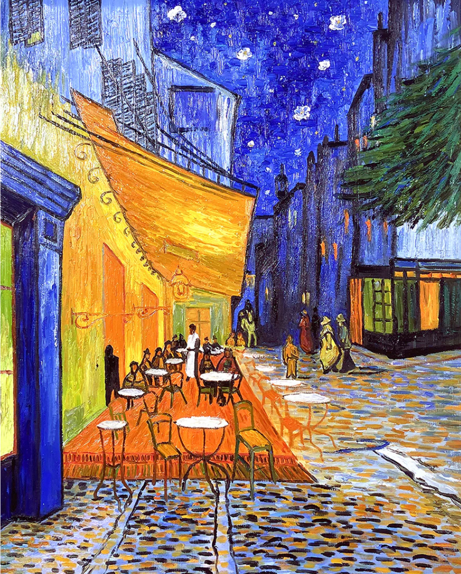 Terrasse de Café le Soir