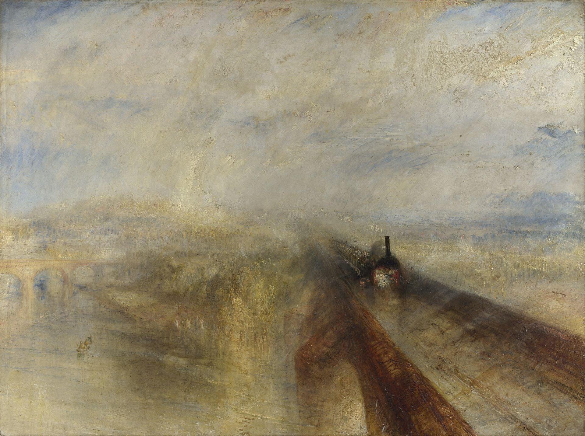 Pluie, Vapeur et Vitesse (1844) | MonOeuvred'art.com 90x120cm