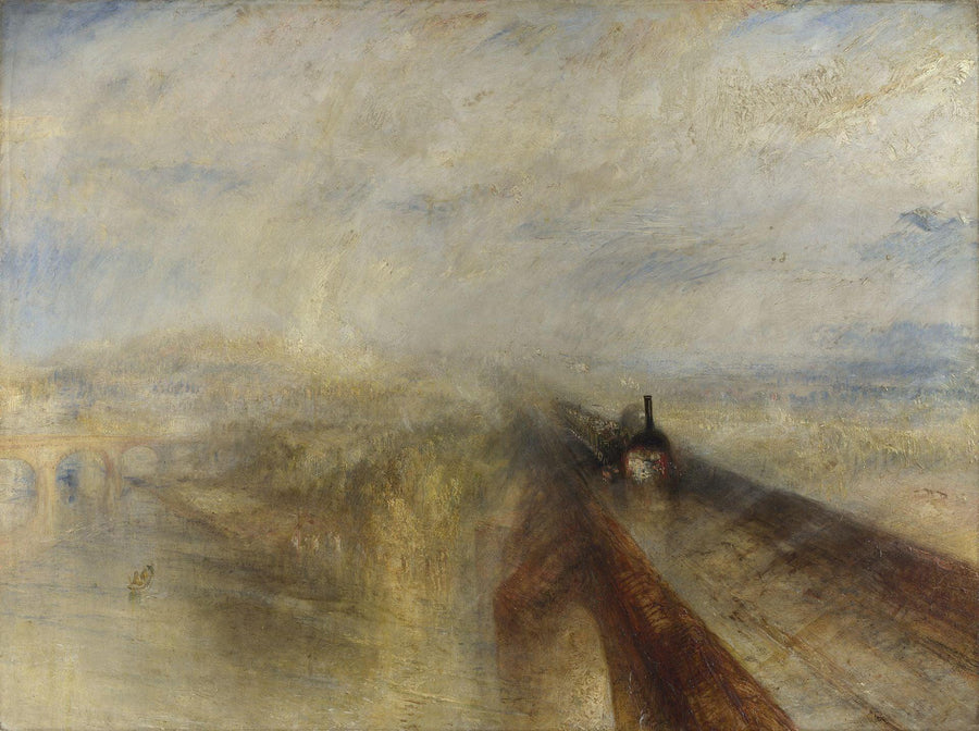 Pluie, Vapeur et Vitesse (1844) | MonOeuvred'art.com 90x120cm