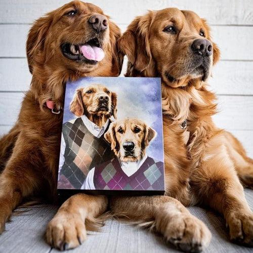 Portrait personnalisé Meilleurs Amis